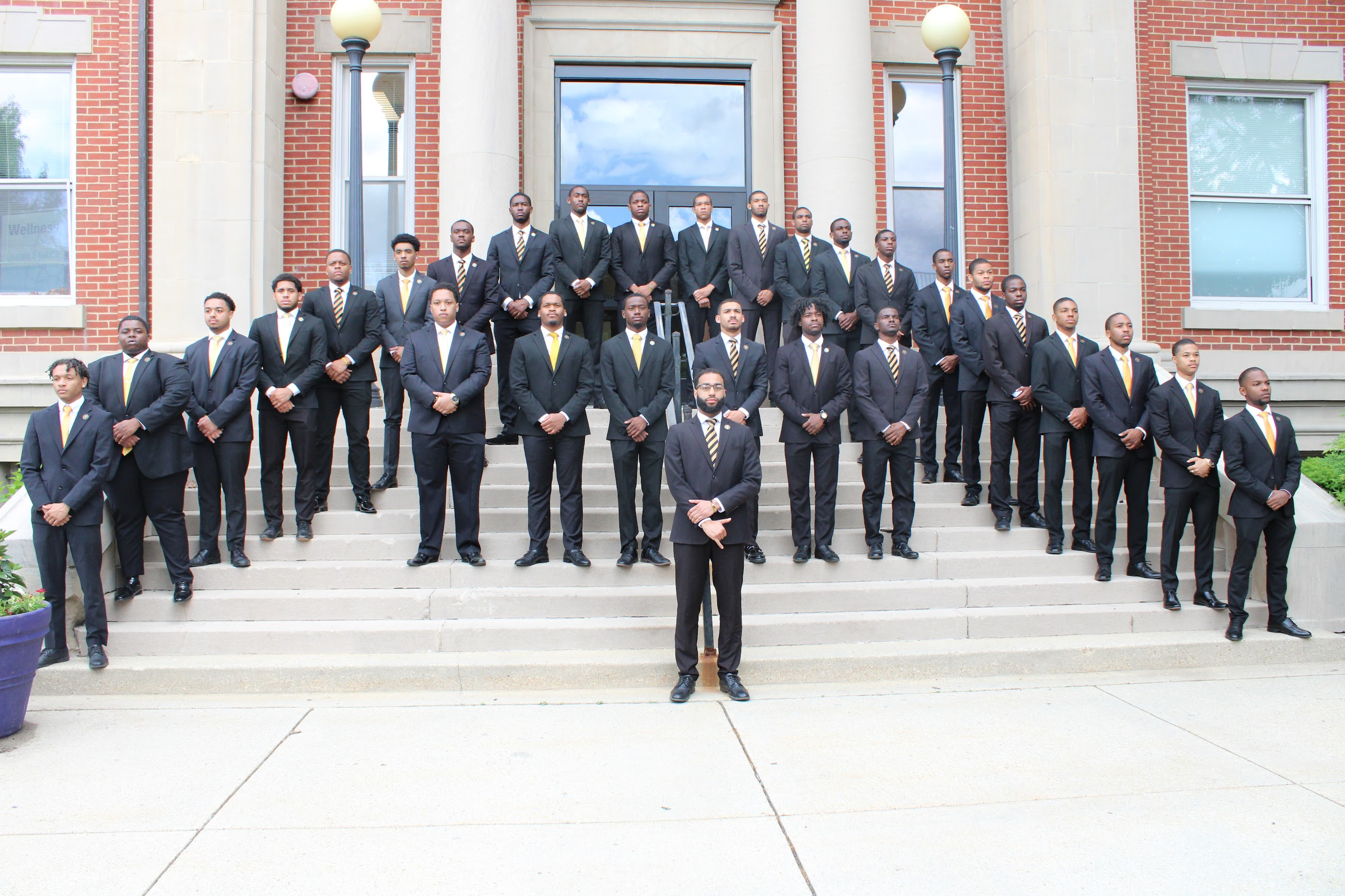 Beta Chapter members at Howard University